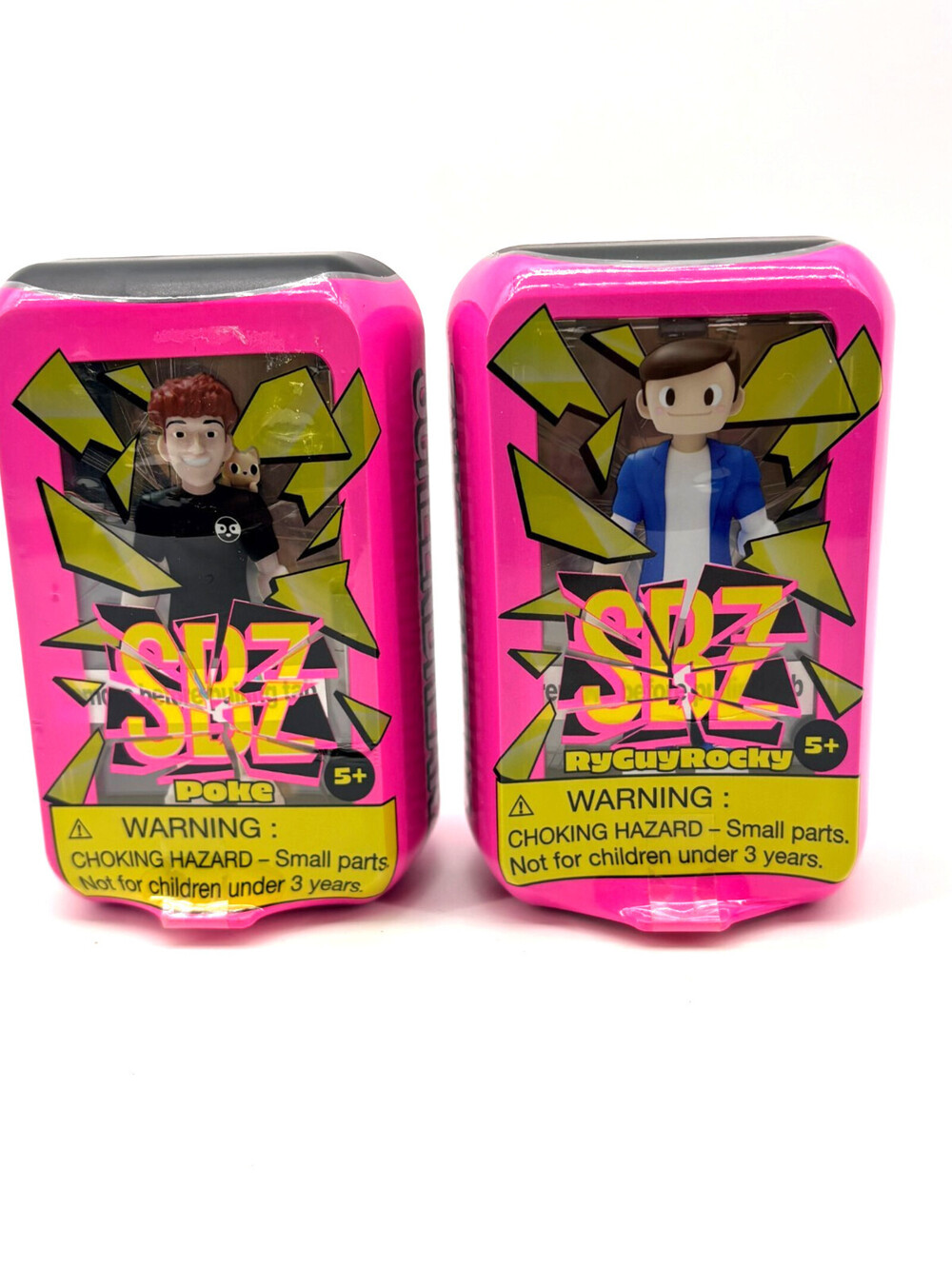 Lot of 2 Screen Breakz SBZ Collectibles Poke RyGuyRocky